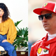 Talula (left), Kimi Raikkonen at the Monaco Grand Prix (right).